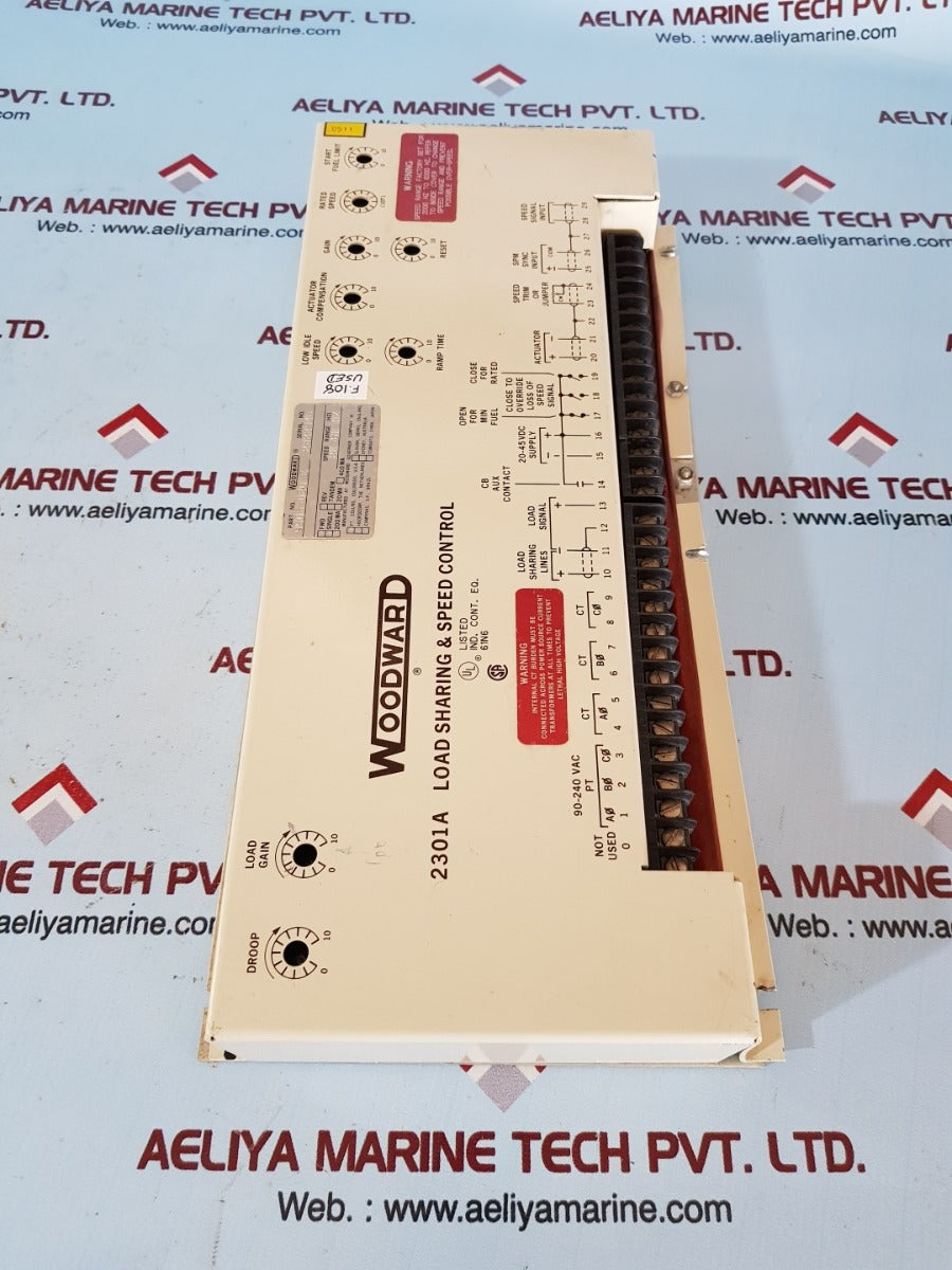 Woodward 2301a load sharing & speed control 9905-020 e