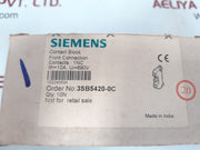 Lot Of 10X Siemens 3Sb5420-0C Contact Block 10A 690V