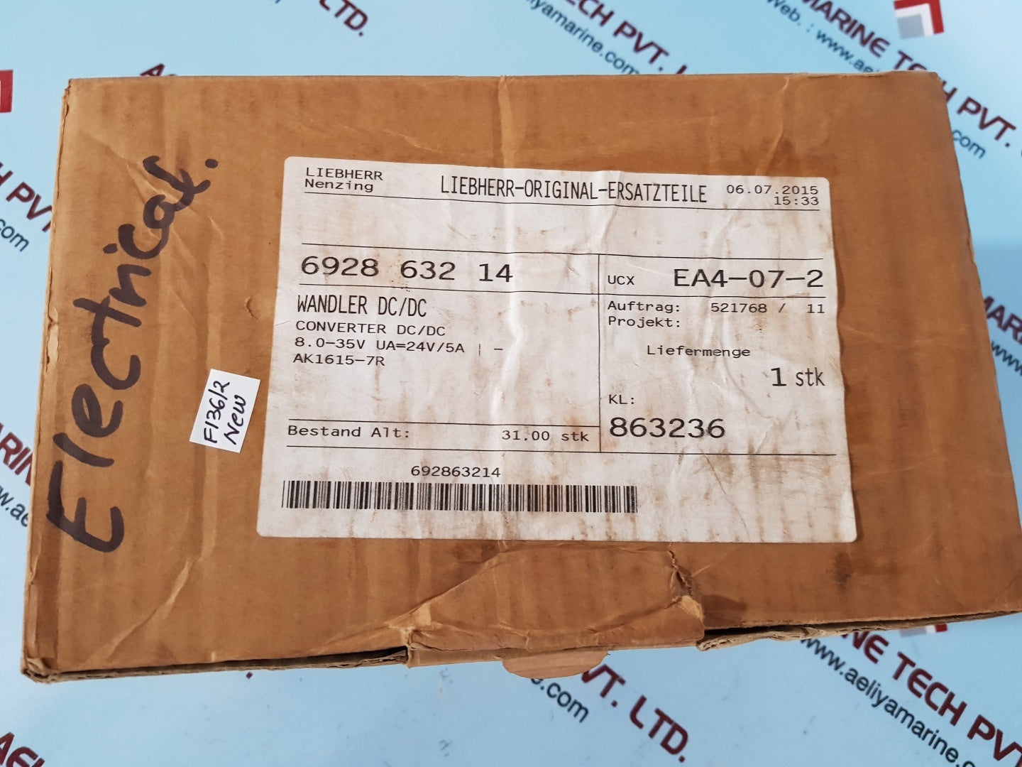 Power-one ak1615-7r dc-dc converter