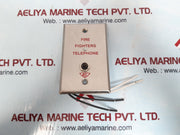 Edwards 6833-4 Fire Fighters Telephone Wall Plate Receptacle