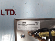 Edwards 6833-4 Fire Fighters Telephone Wall Plate Receptacle