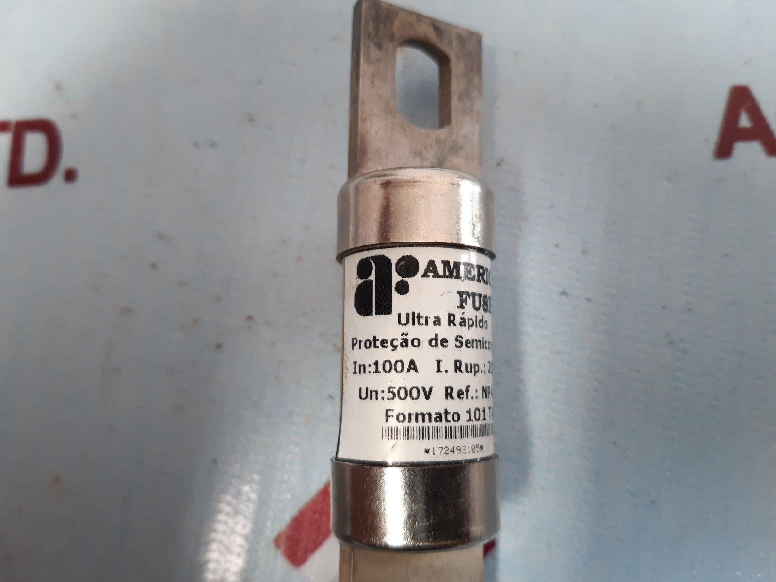 Lot Of 4X American Ultra Fast Fuse 100A 500V