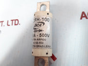 Lot Of 8X DCA DCFH-100 Ultra-Fast Fuse 100A-500V