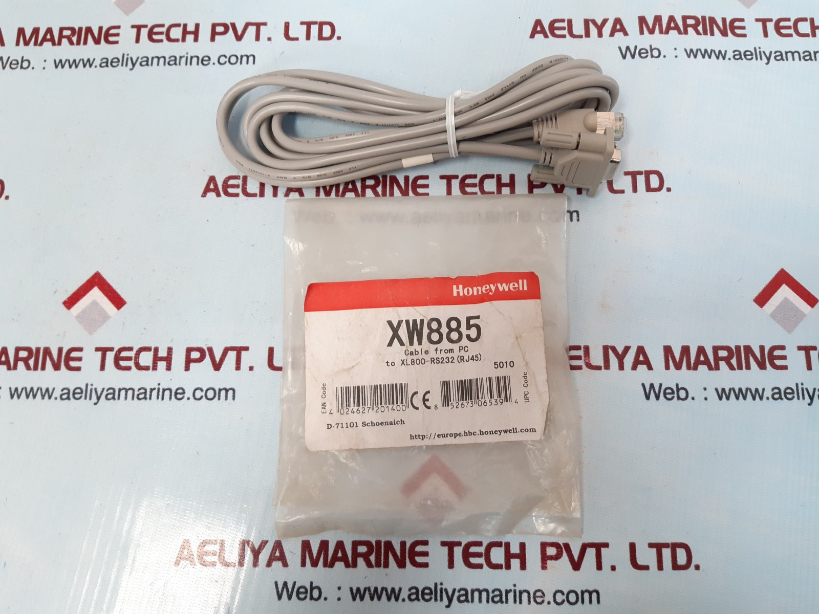Honeywell Xw885 To Xl800-rs232 Cable From Pc
