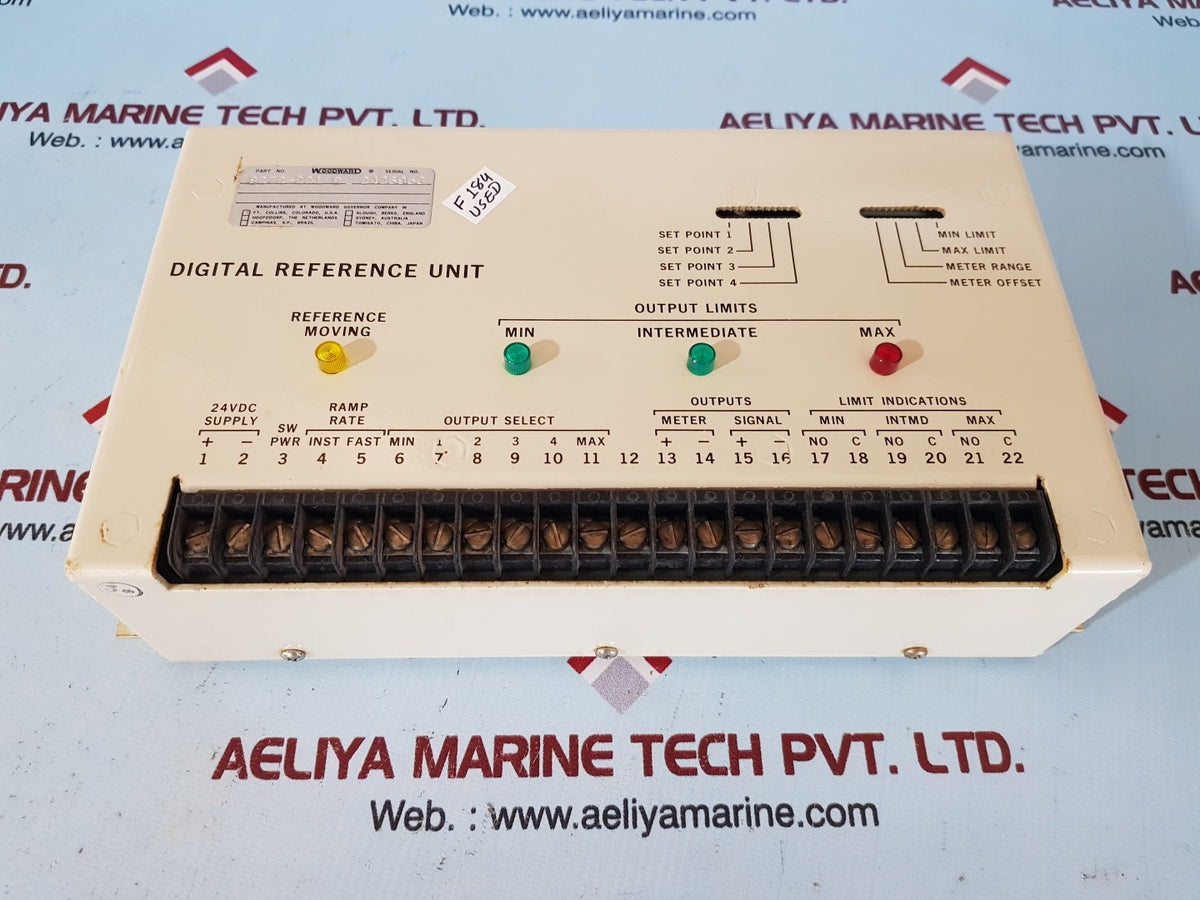 Woodward 8272-221 b digital reference unit – Aeliya Marine