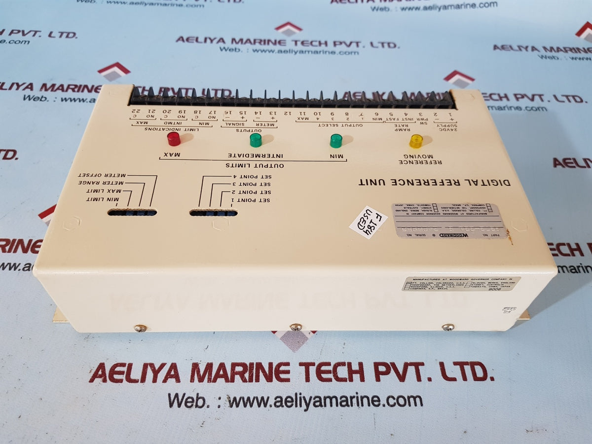 Woodward 8272-221 b digital reference unit – Aeliya Marine