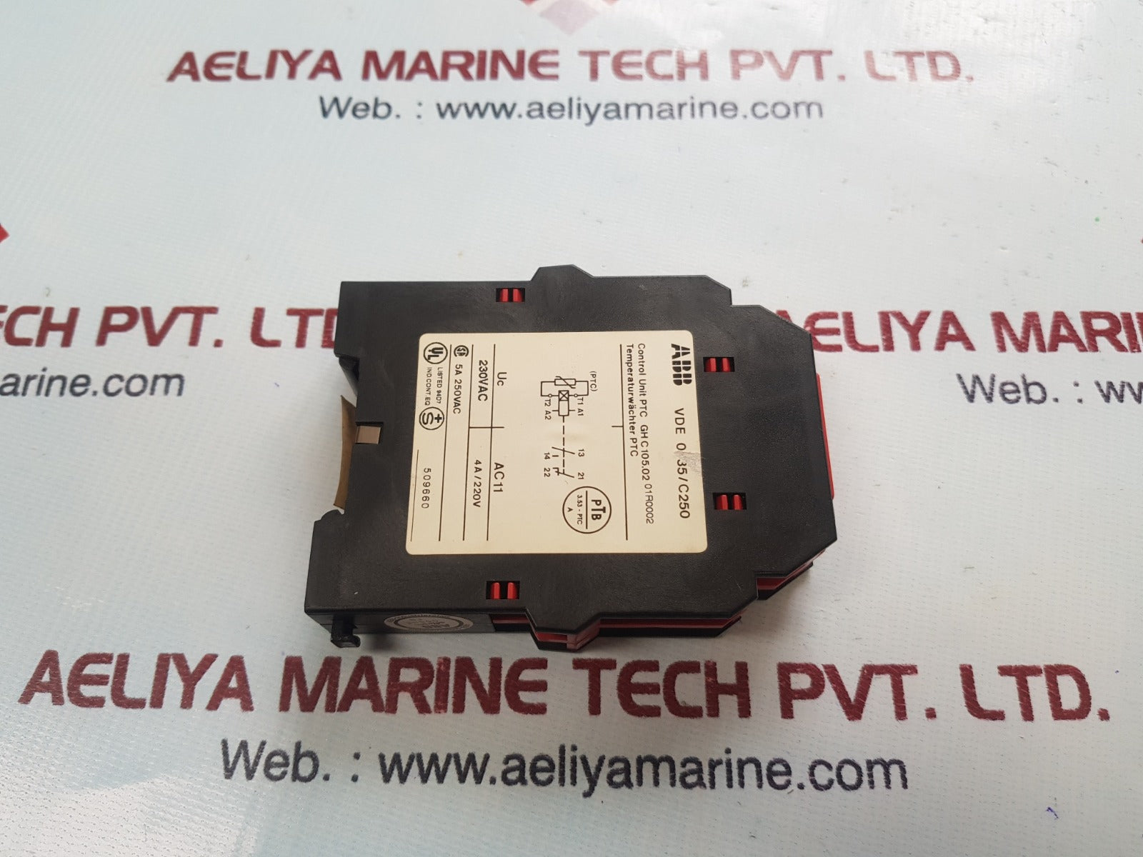 Abb c105.02 electronic relay 