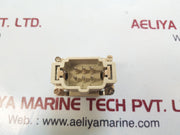 Set of 2X Harting han 6 e-sti-s connector 09330062601