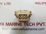 Set of 2X Harting han 6 e-sti-s connector 09330062601