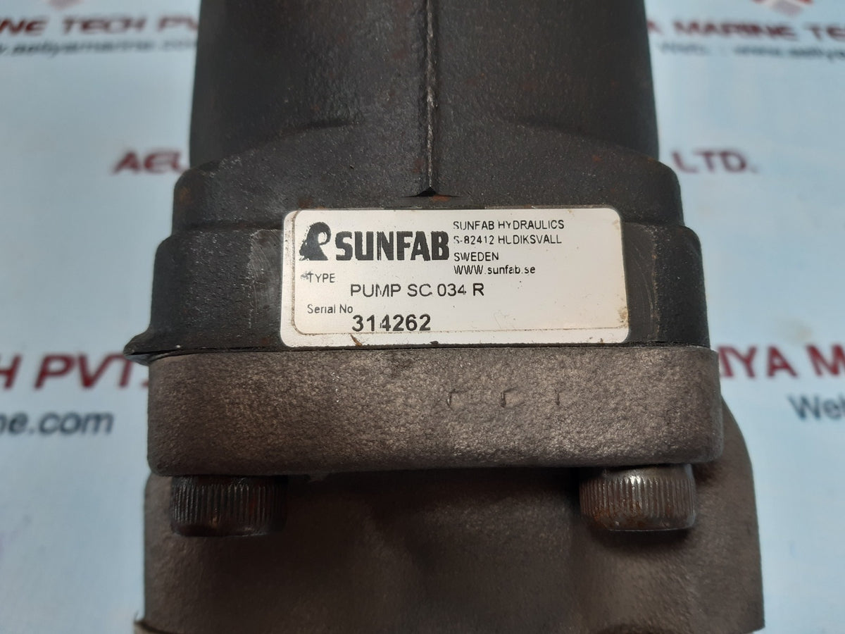 Sunfab sc 034 r hydraulic pump – Aeliya Marine
