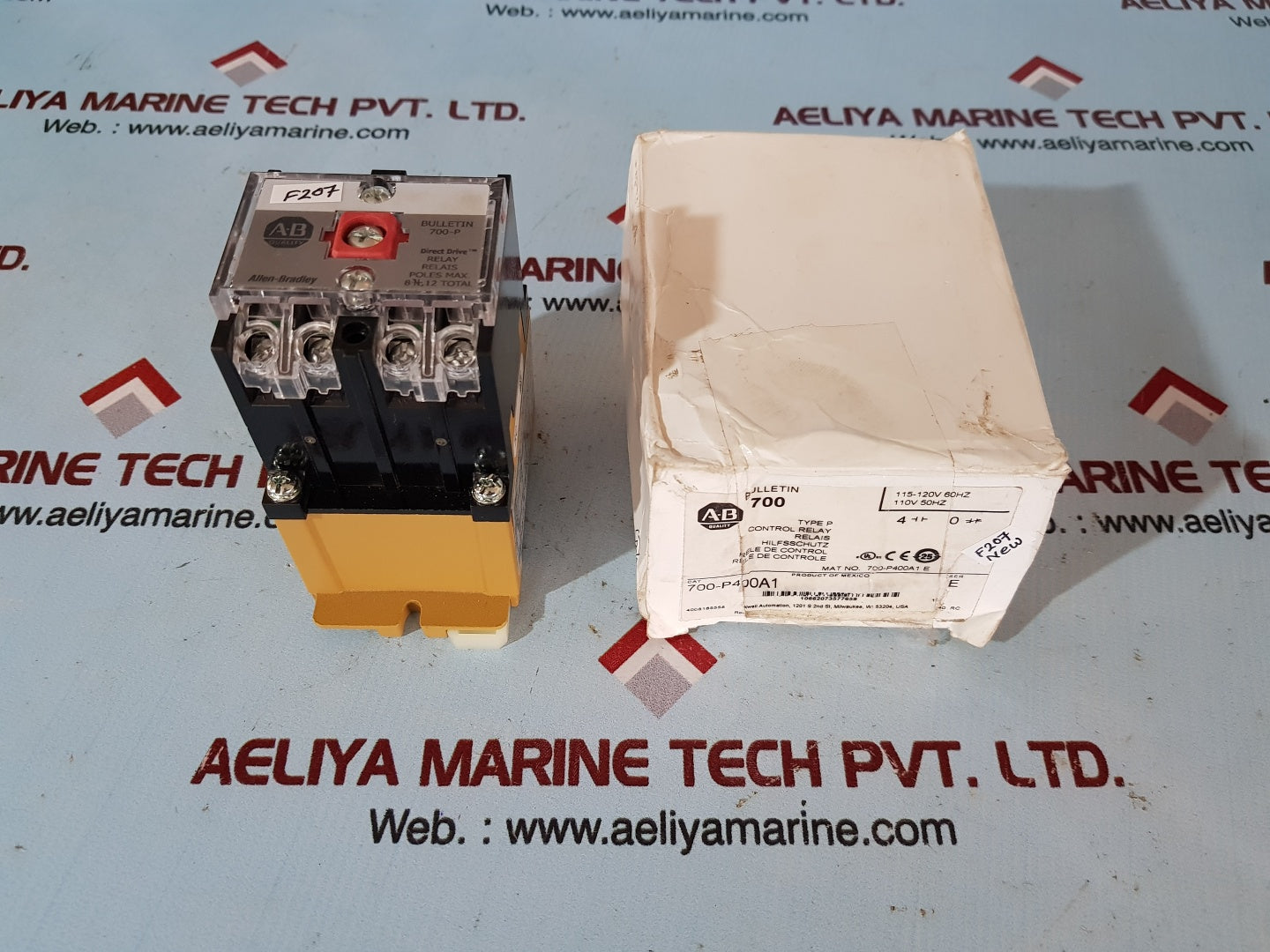 Allen bradley bulletin 700-p 700-p400a1 relay ser E