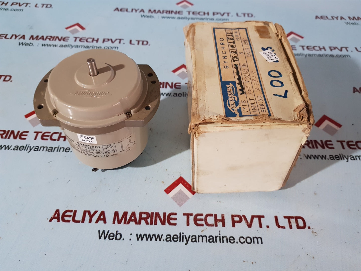Tamagawa ts 21n1e11 synchro motor 100/110v 50/60hz