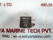 Festo msfw-110-50/60 solenoid coil 110vac 50/60hz