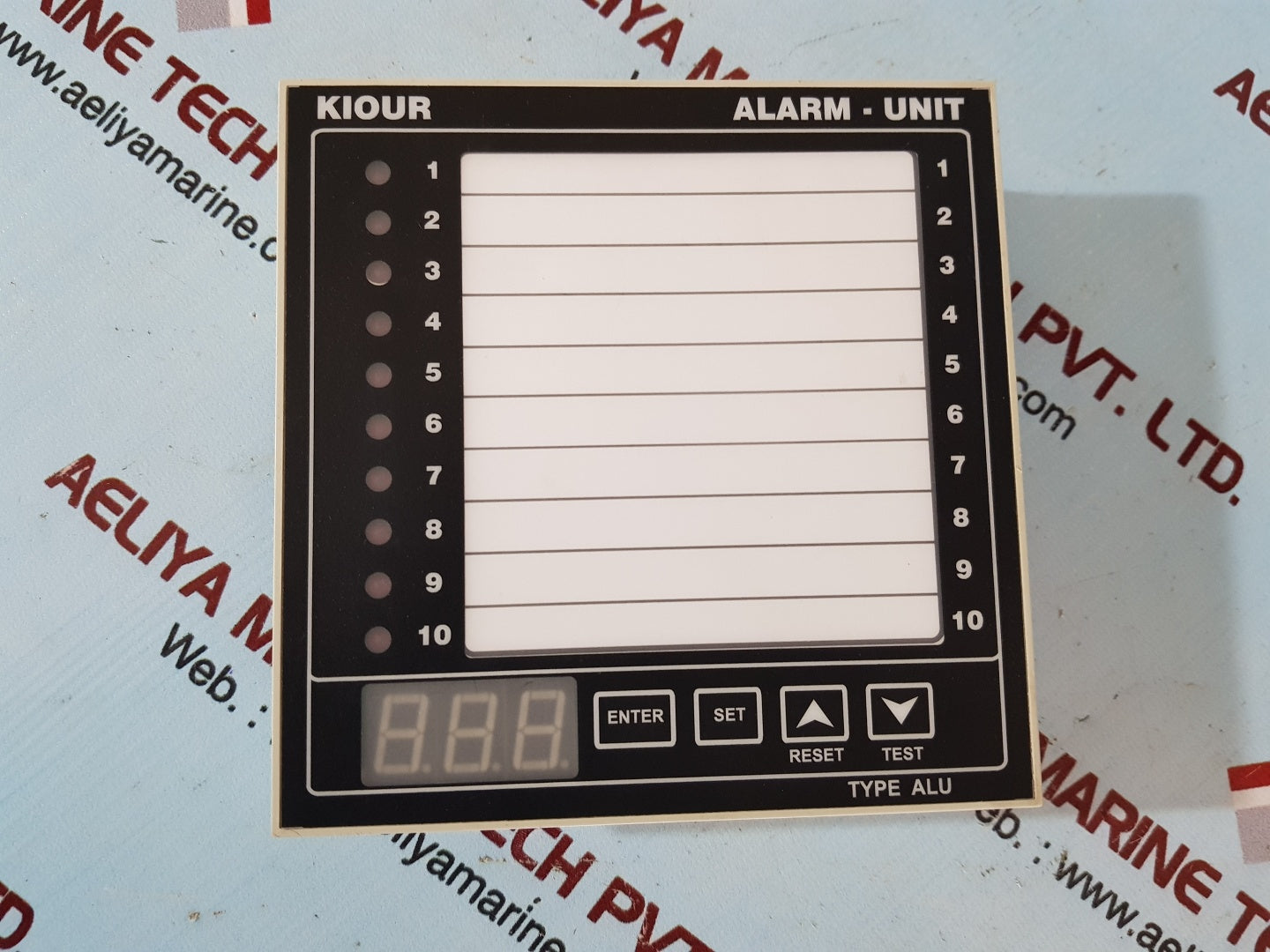 Kiour alu alarm-unit