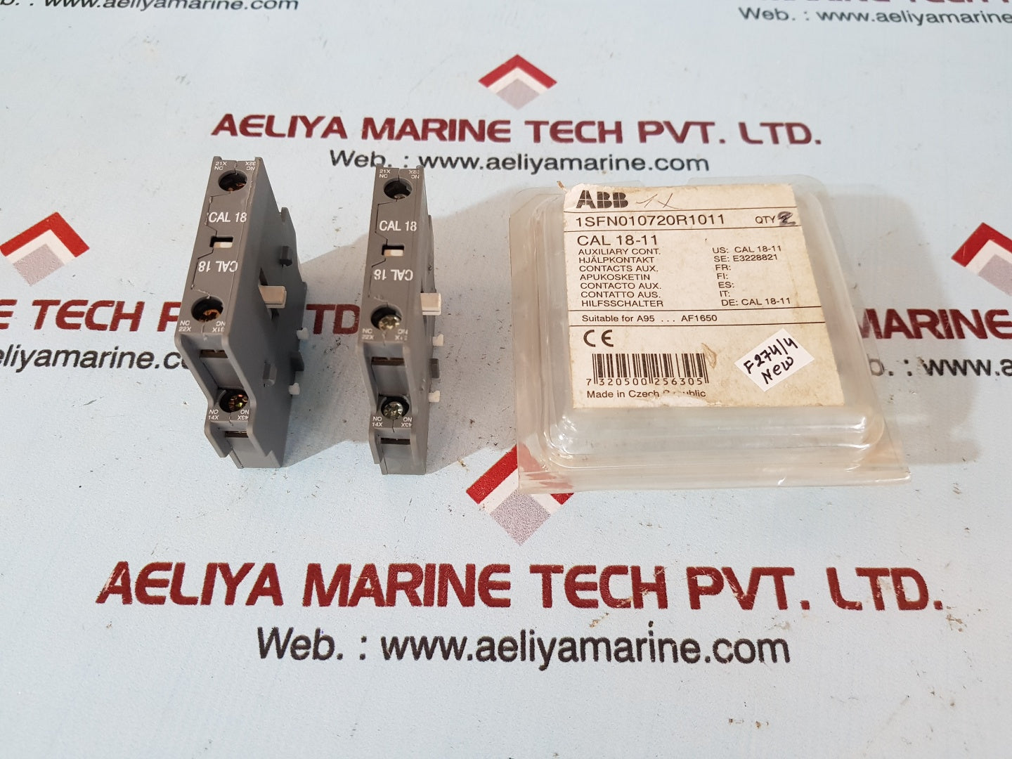 Abb cal18-11 1sfn010720r1011 auxiliary contact