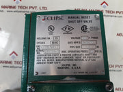 Eclipse 206ltaf-3 manual reset shut off valve