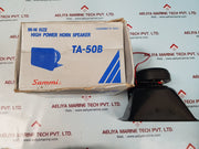 Sammi Sound Ta-50B Indoor/Outdoor 50V Mi-ni Size High Power Horn Speaker