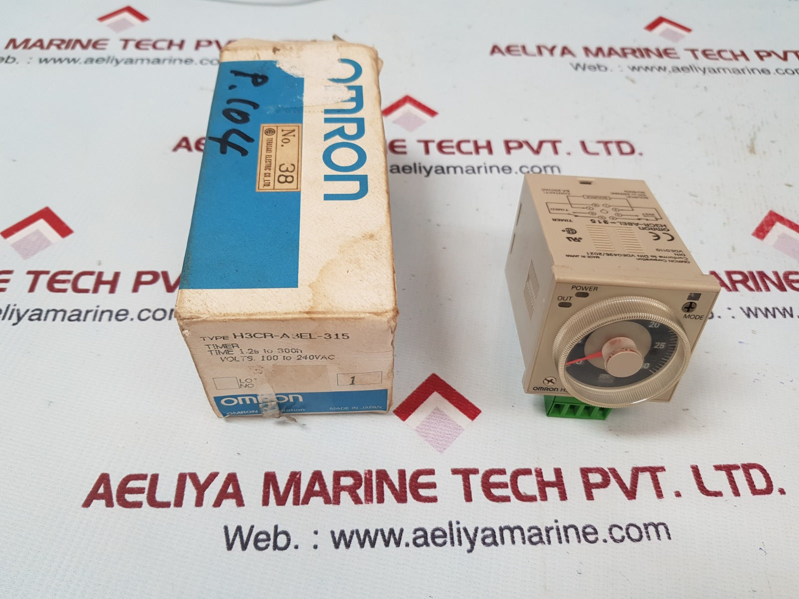 Omron h3cr-a8el-315 timer 0 to 30sec 
