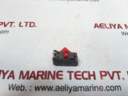 Set of 5X Schneider/Telemecanique ZBE-102 Black Auxiliary Contact Block