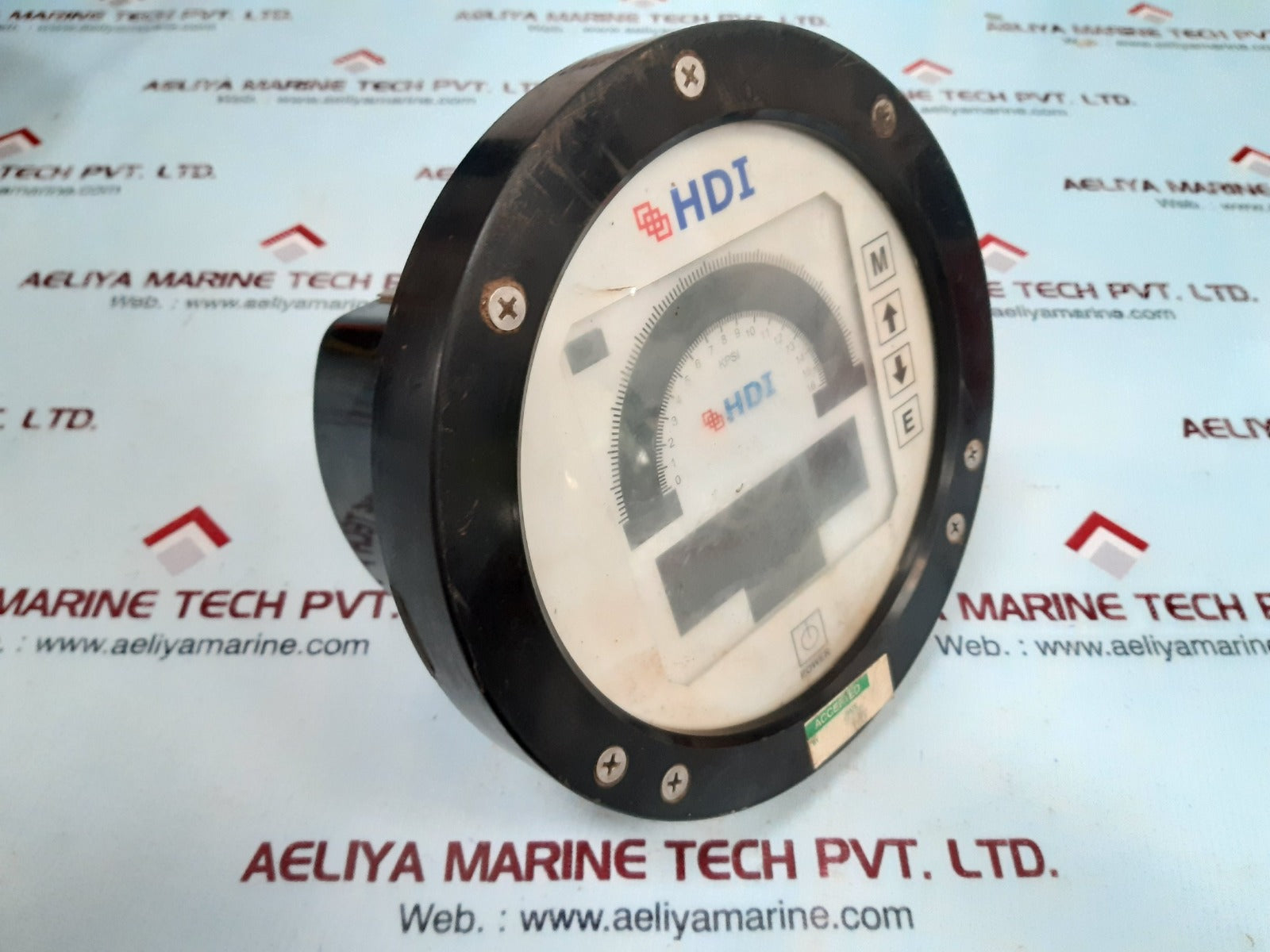 Hdi 20b7a00cs4002apc pressure gauge system hdibatt-e391-dot-aa