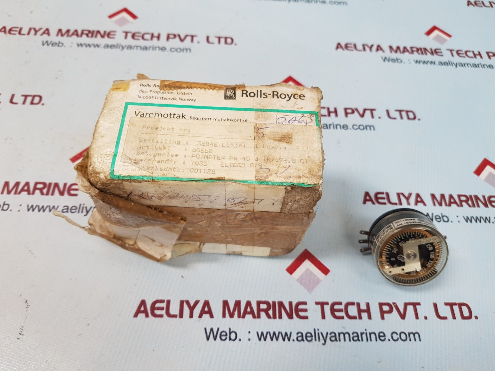 Elt 86668 potentiometer an 1500z05-001.001