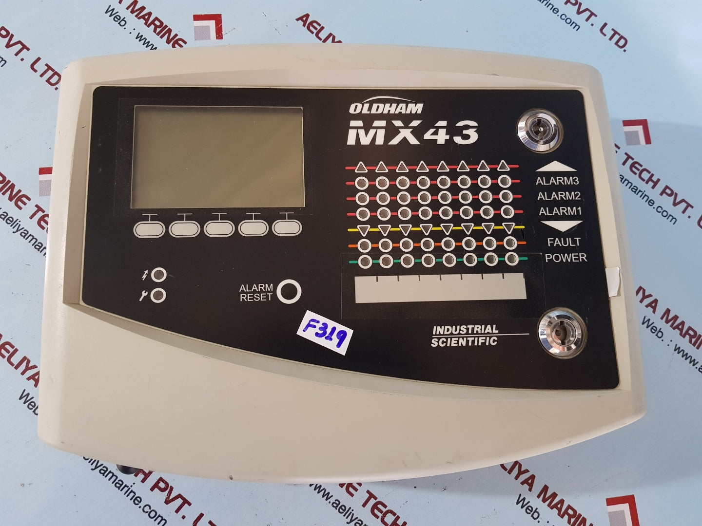 Oldham mx43 gas detection analog & digital controller