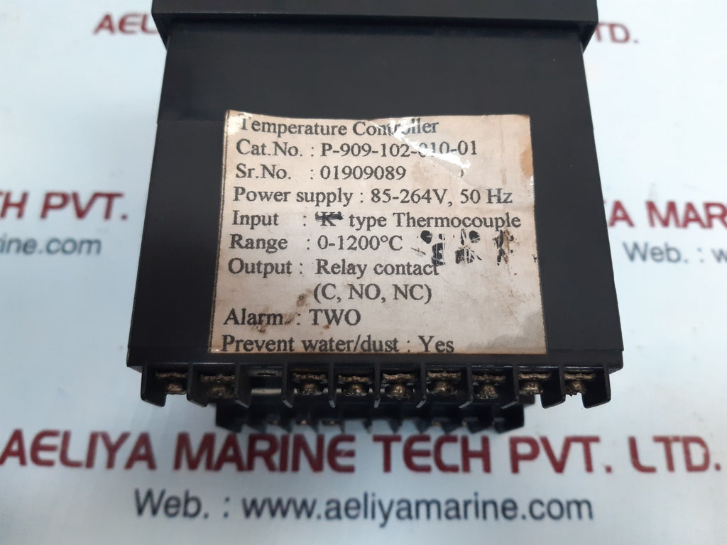 Tipl pid controller p909 temperature controller – Aeliya Marine
