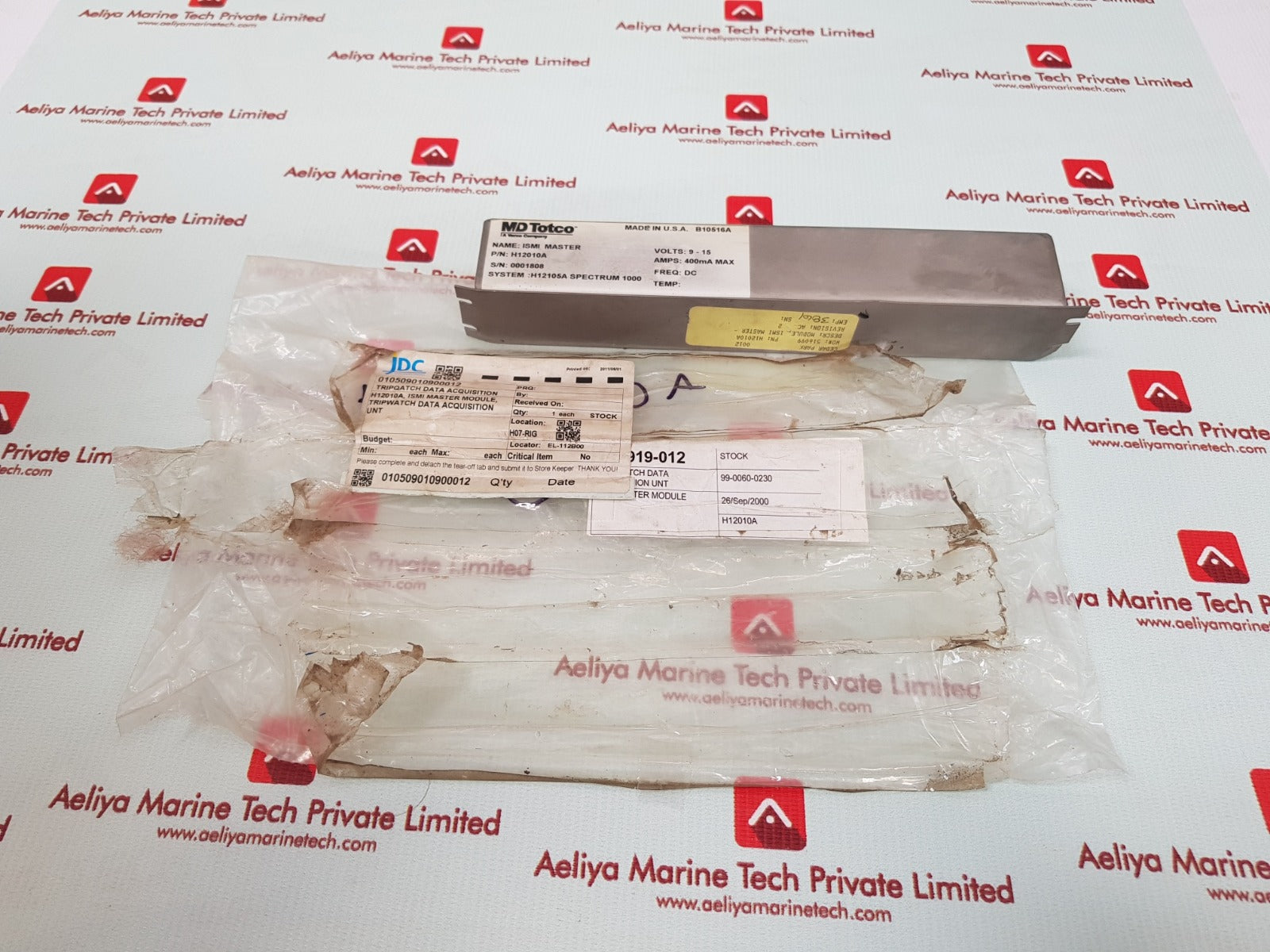 Md totco  h12010a ismi master