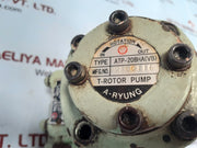A-ryung atp-208ha(vb) t-rotor pump with ar-3s relief valve Used