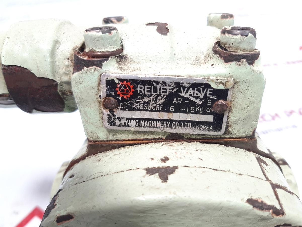 A-ryung atp-208ha(vb) t-rotor pump with ar-3s relief valve Used ...