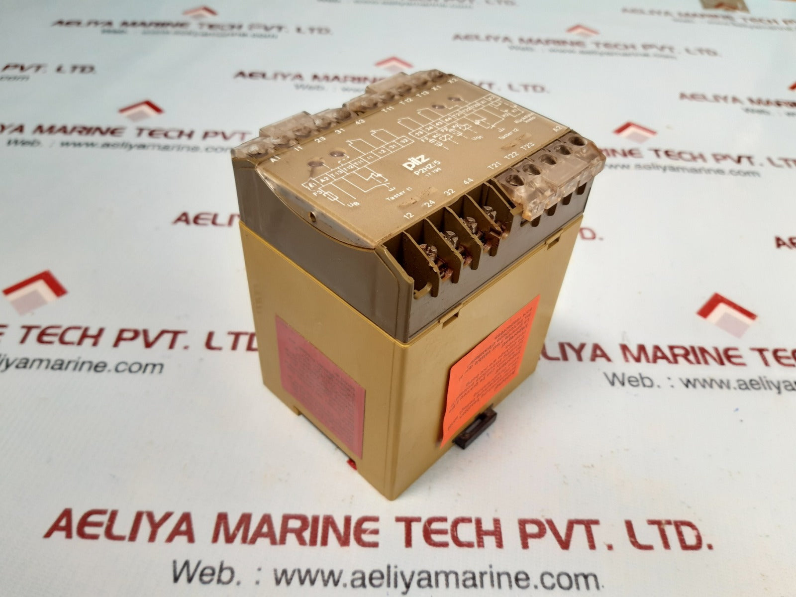 Pilz p2hz/5 230vac 2a/2r safty relay 