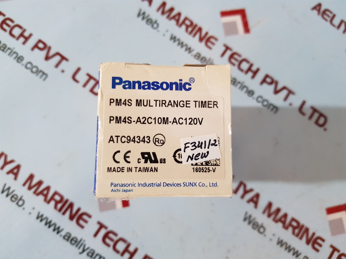 Panasonic pm4s-a2c10m-ac120v multirange timer