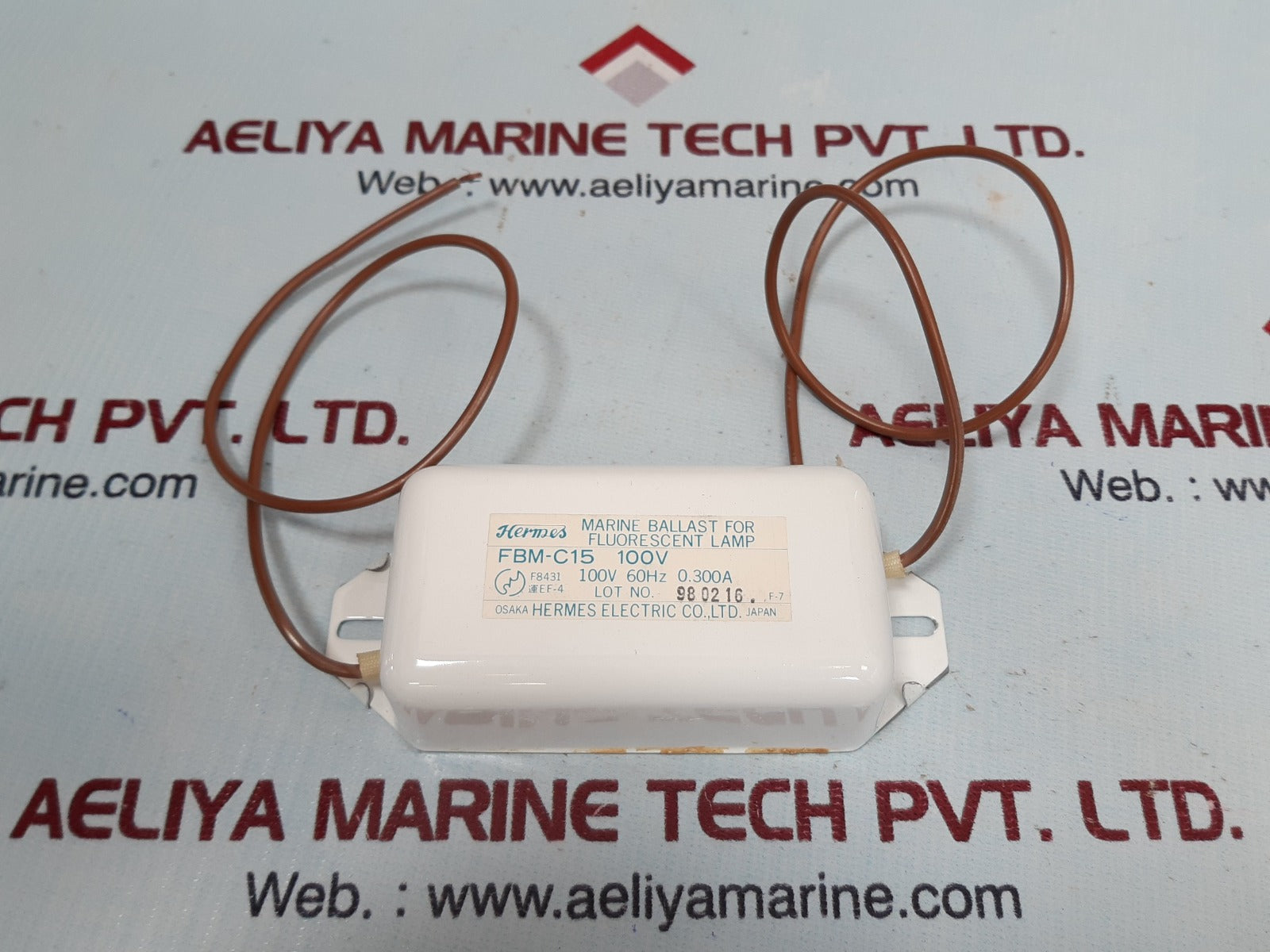 Hermes electric fbm-c15 fluorescent lamp ballast 