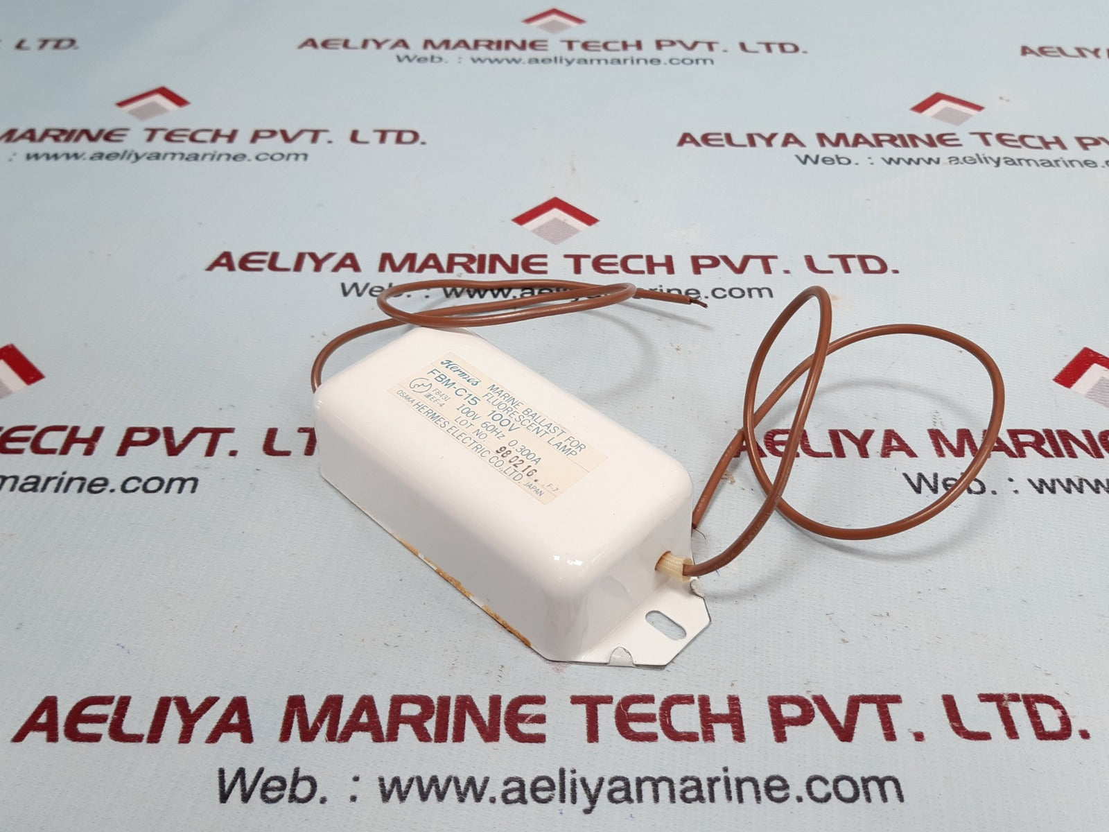 Hermes electric fbm-c15 fluorescent lamp ballast 