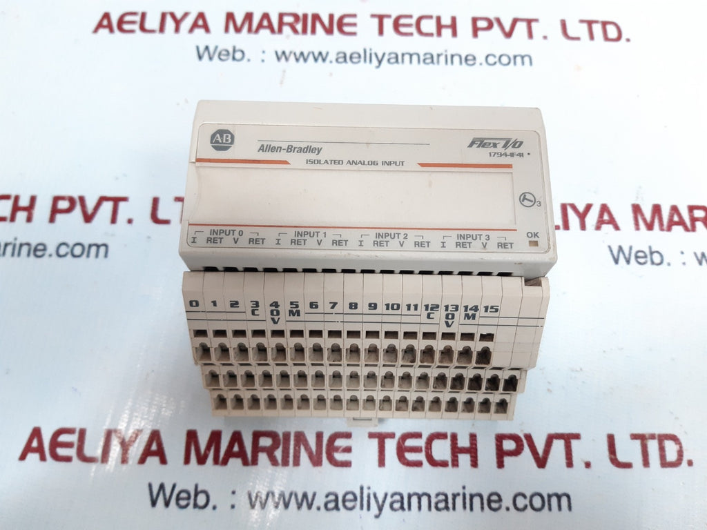 Allen-bradley flex i/o 1794-1f41 isolated analog input – Aeliya Marine