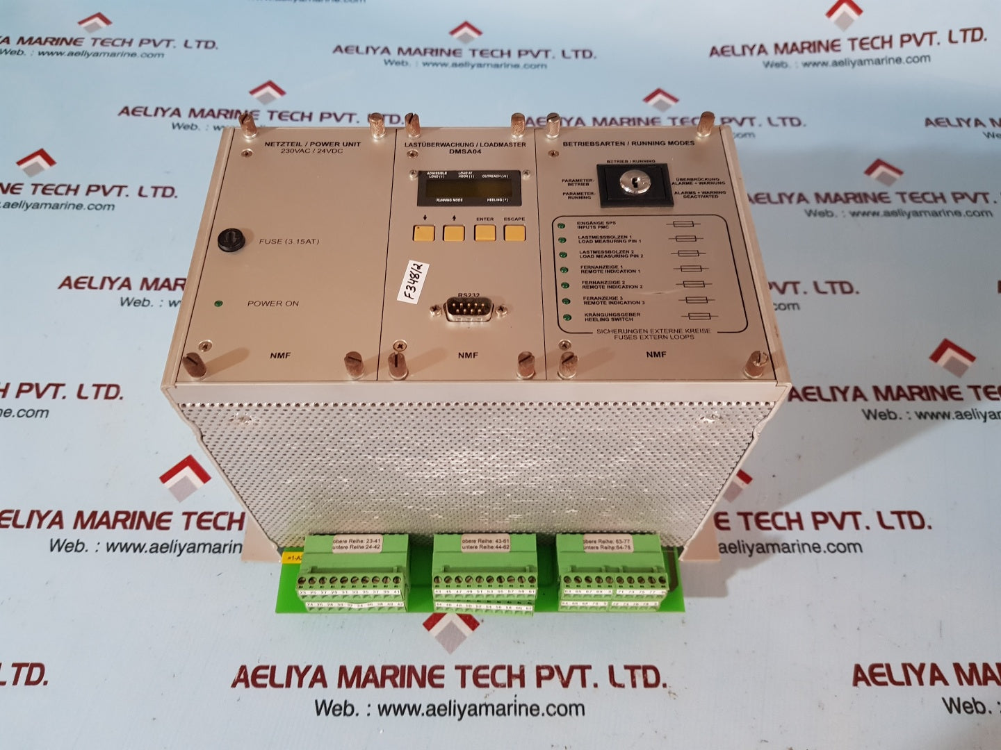 Nmf dmsa04 control panel