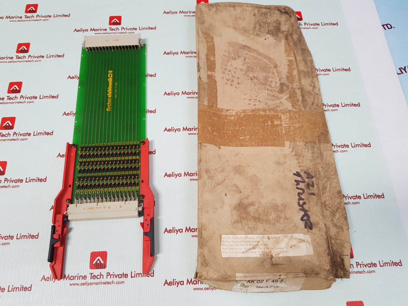 Fischer elektronik ak-02-f48 pcb card 