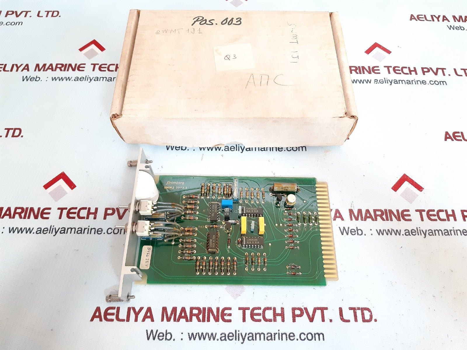 stromberg Swmt 1j1 pcb card swmz 2073.3 alarm unit 