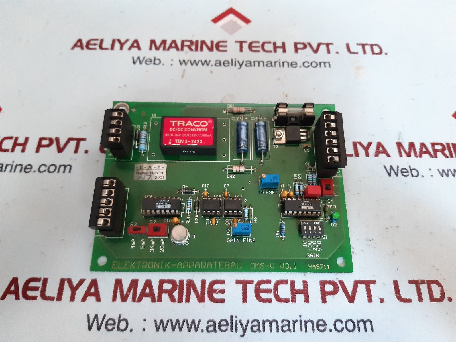 Elektronik dms-v pcb card ha9711