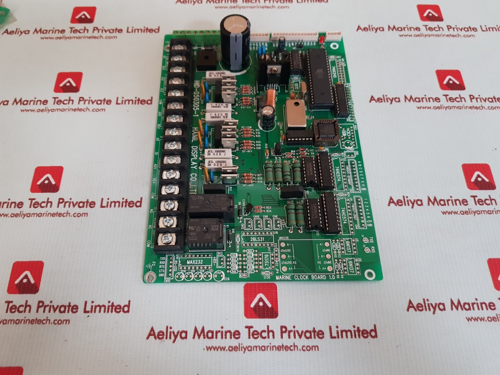 Hanil display hid-050305-1 marine clock board 1.0 New