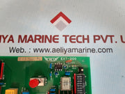 Jrcs ext-200 extension alarm panel pcb card