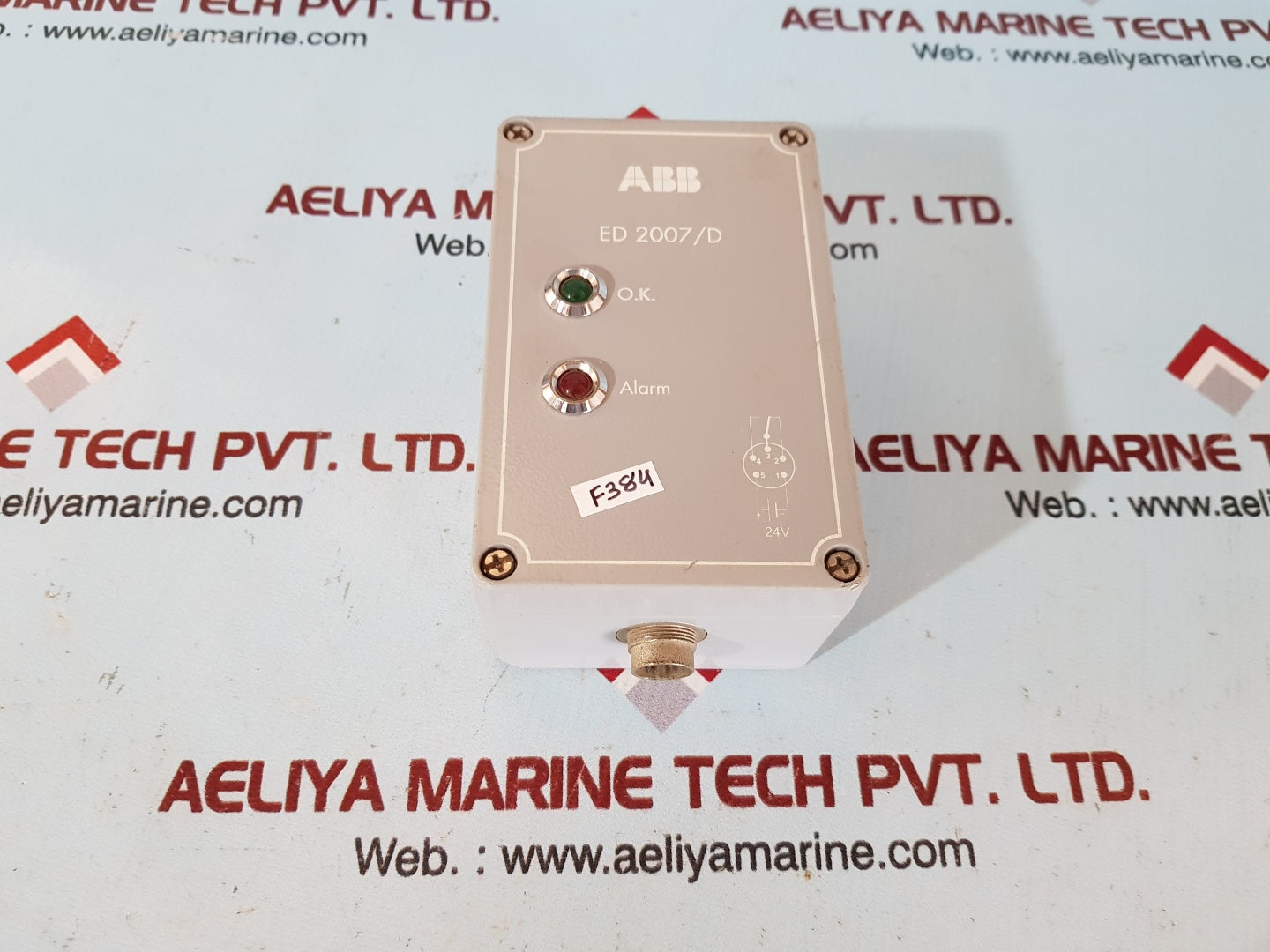 Abb ed 2007/d alarm control panel