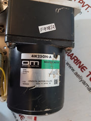 Oriental motor 4ik25gn-a induction motor with 4gn30k gear head