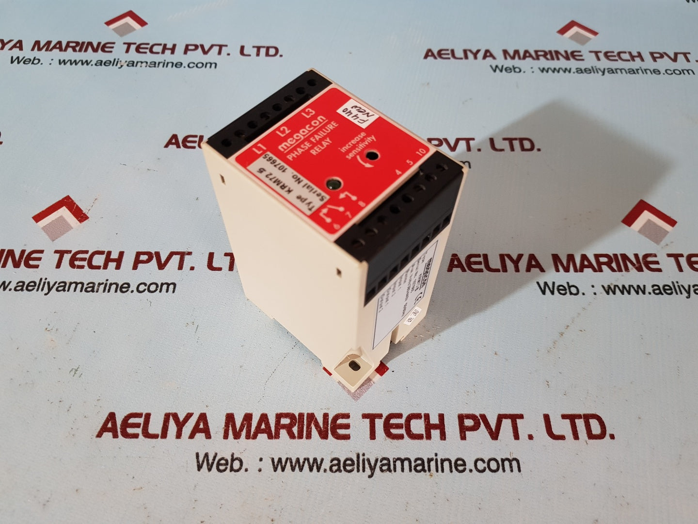 Megacon Krm725 Phase Failure Relay 380/440V 50/60Hz