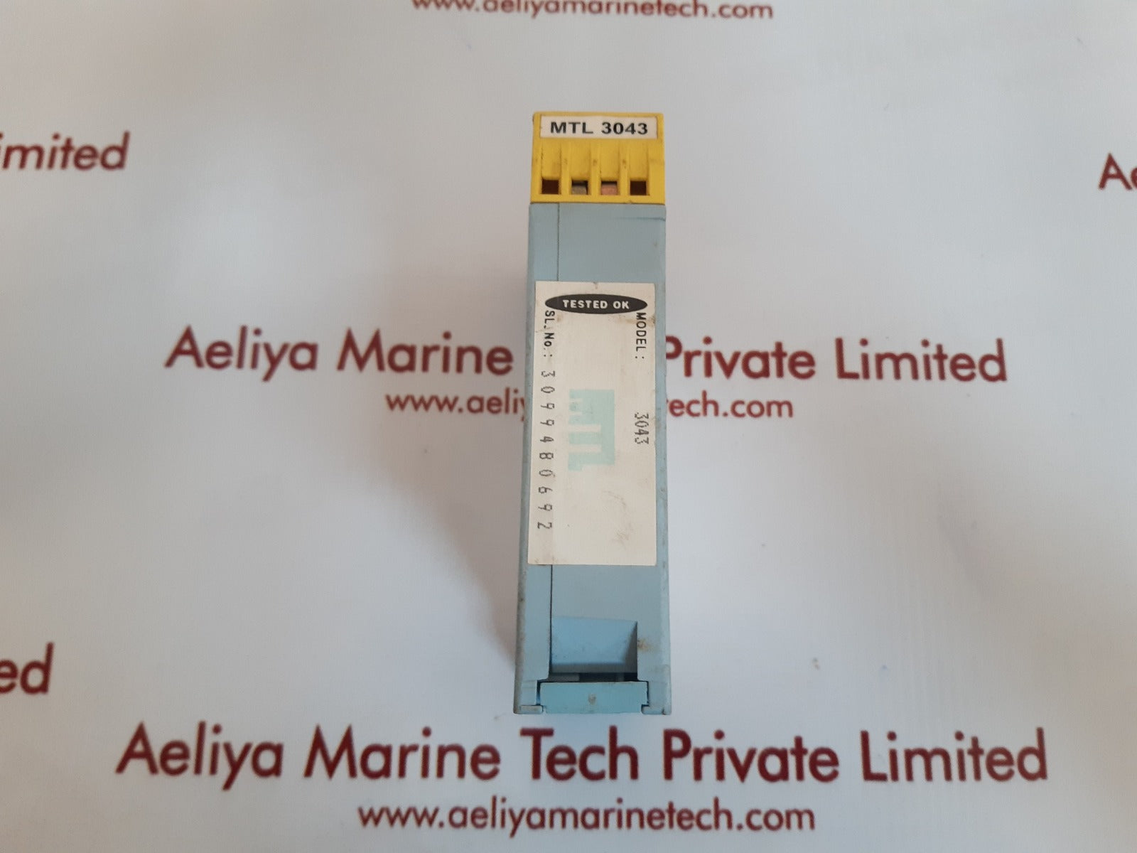 Mtl 3043 dc isolator module 1/40ma