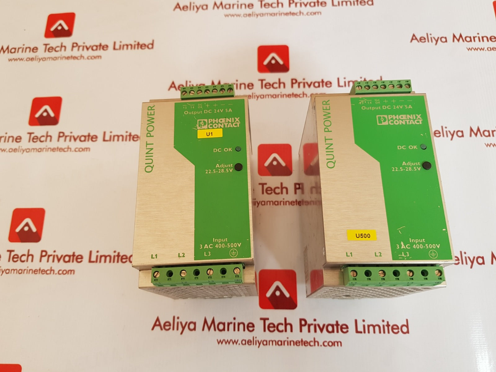 Phoenix contact quint-ps-3x400-500ac/24dc/5 power supply new