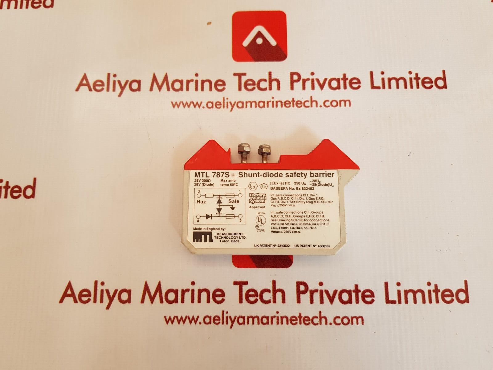 Measurement technology mtl 787s+ shunt diode safety barrier