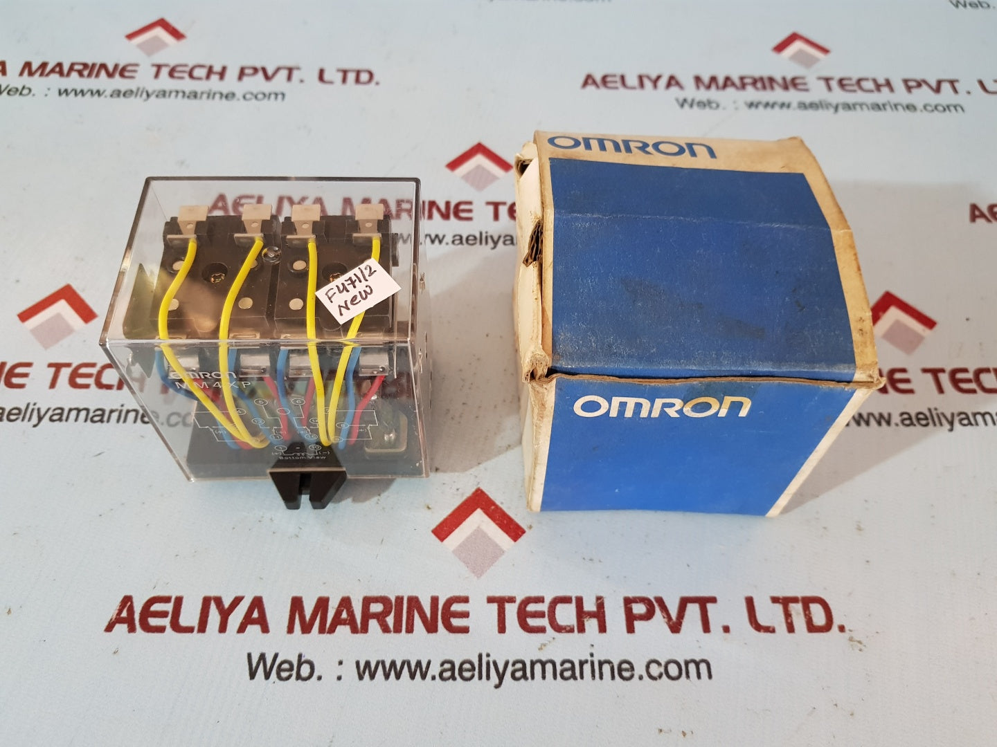 Omron Mm4Xp Power Relay 100/110Vac 50/60Hz