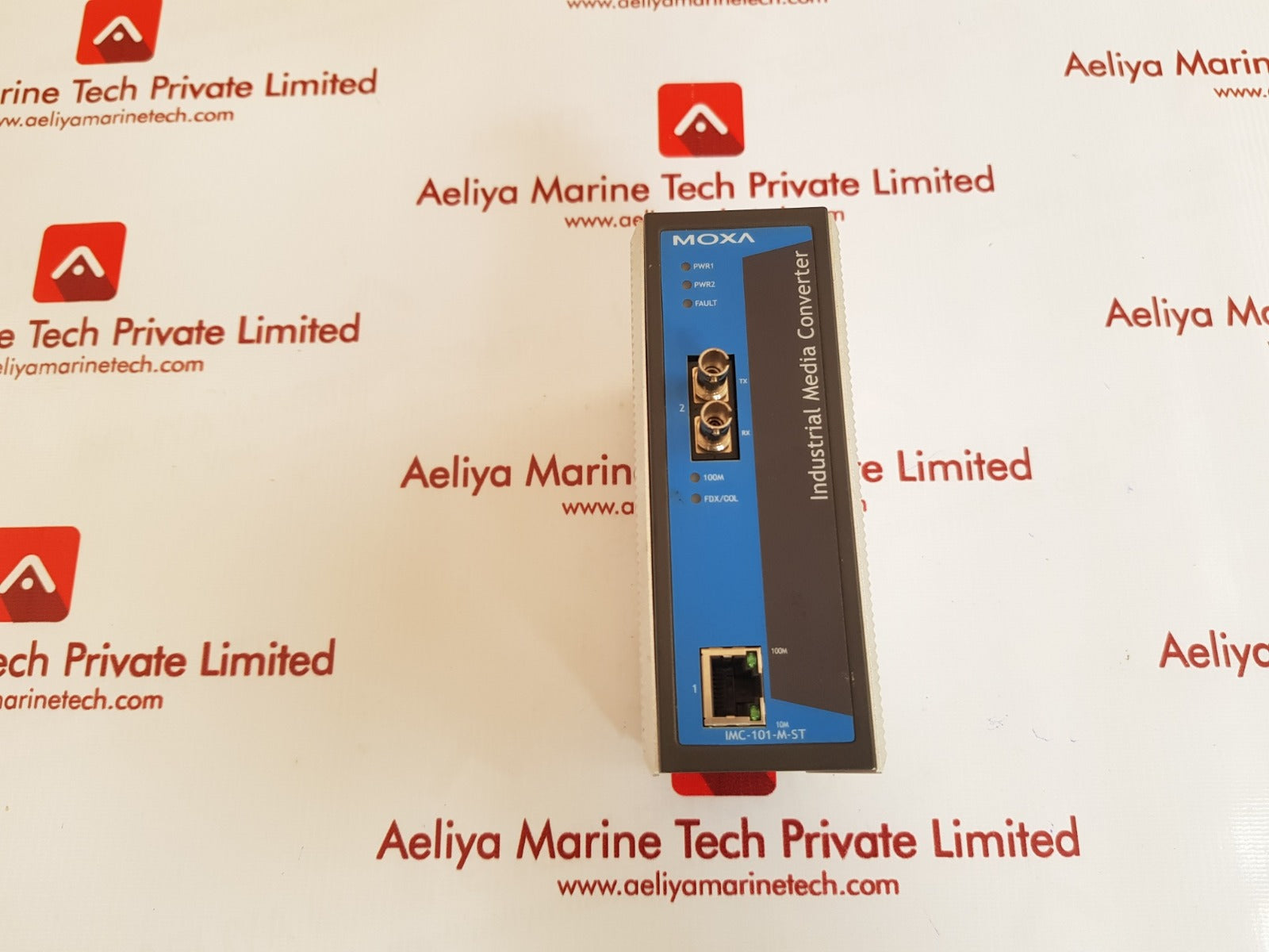 Moxa Imc-101-m-st Industrial Media Converter Rev 2.3