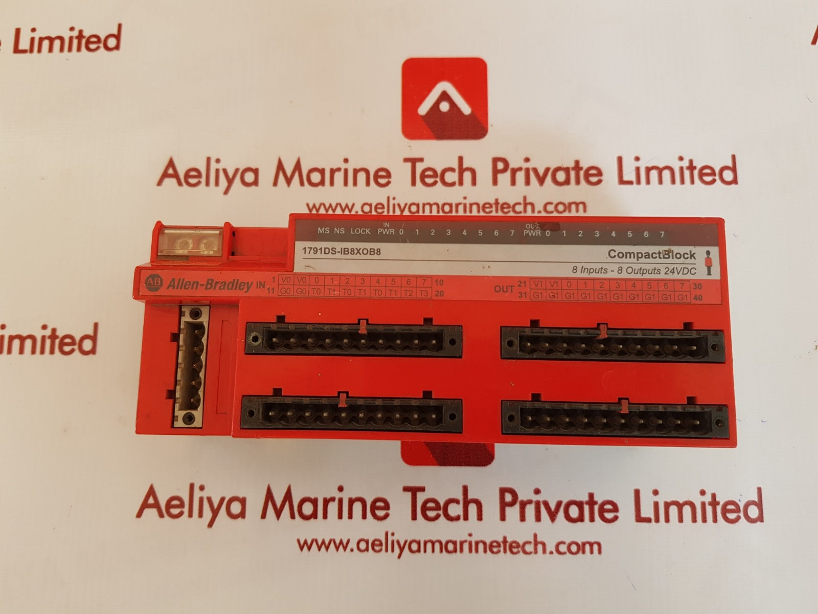 Allen-bradley 1791ds-ib8xob8 compact block ser.A
